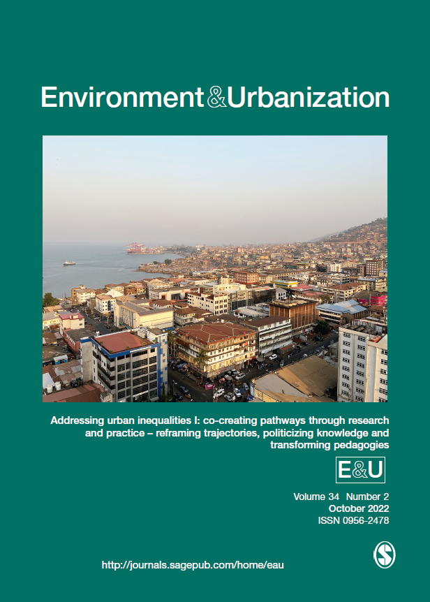 E and U October 2022 cover image depicting view of Freetown, Sierra Leone